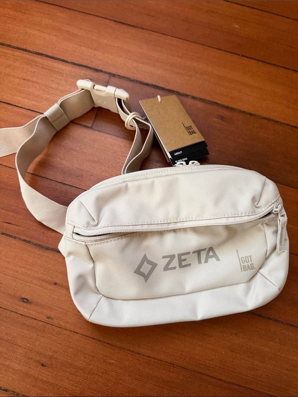 Branded!!! Got bag sling bag in sand
